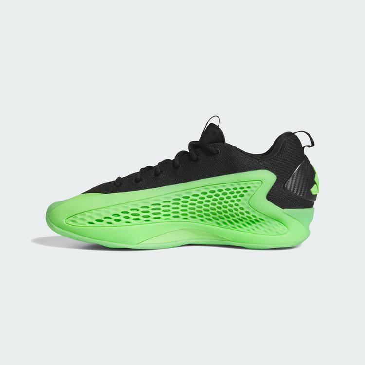 adidas adidas Anthony Edwards 1 Low Basketballschuh Sneaker Herren - Lucid Lime / Aurora Ink / Core Black - 5 | SportScheck
