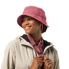 Rückansicht von Jack Wolfskin SUN HAT Hut black