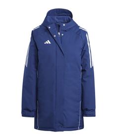 adidas Tiro 24 Winterjacke Damen Trainingsjacke Damen schwarzweiss