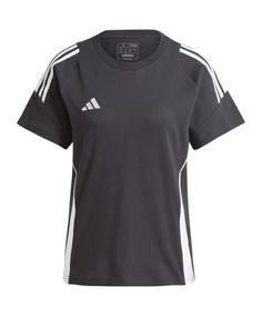 adidas Tiro 24 T-Shirt Damen T-Shirt Damen schwarzweiss