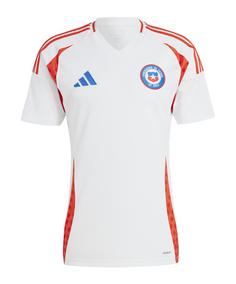 adidas Chile Trikot Away Copa America 2024 Fußballtrikot weiss