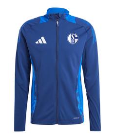 adidas FC Schalke 04 Anthemjacke Dunkel Trainingsjacke blau