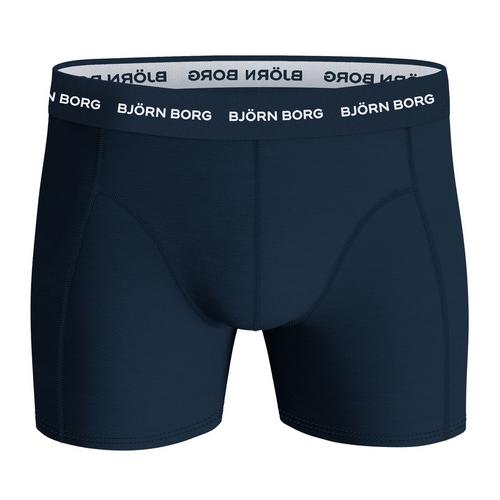 Rückansicht von Björn Borg Boxershort Hipster Herren Schwarz/Dunkelblau