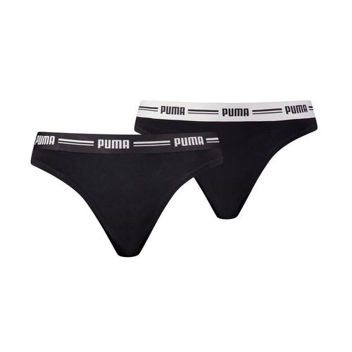 Rückansicht von PUMA String String Damen Grau