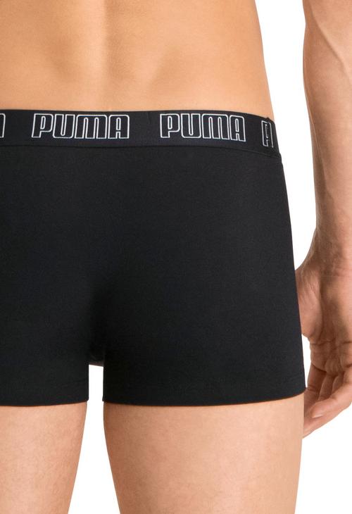 Rückansicht von PUMA Boxershort Hipster Herren Schwarz