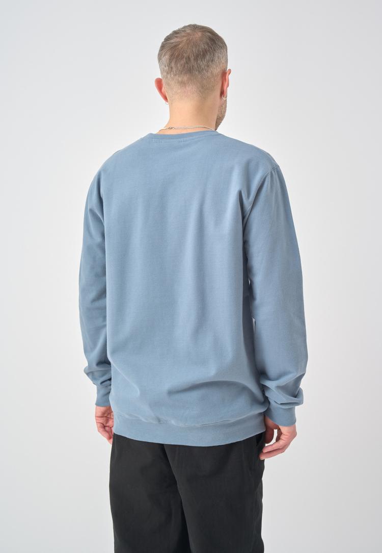 Cleptomanicx Cleptomanicx Ligull Sweatshirt Herren - Blue Mirage - 1 | SportScheck