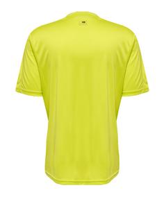 Rückansicht von hummel hmlCORE XK Striped Trikot   F7691 Fußballtrikot Herren gruenschwarz