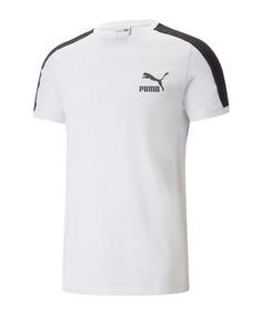 PUMA T7 Iconic T-Shirt Weiß T-Shirt Herren weiss