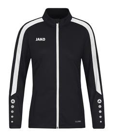 JAKO Power Polyesterjacke Damen Trainingsjacke Damen blauweiss