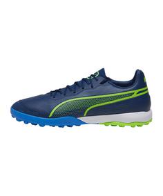 PUMA KING Pro TT Gear Up Fußballschuhe blaugruenblau