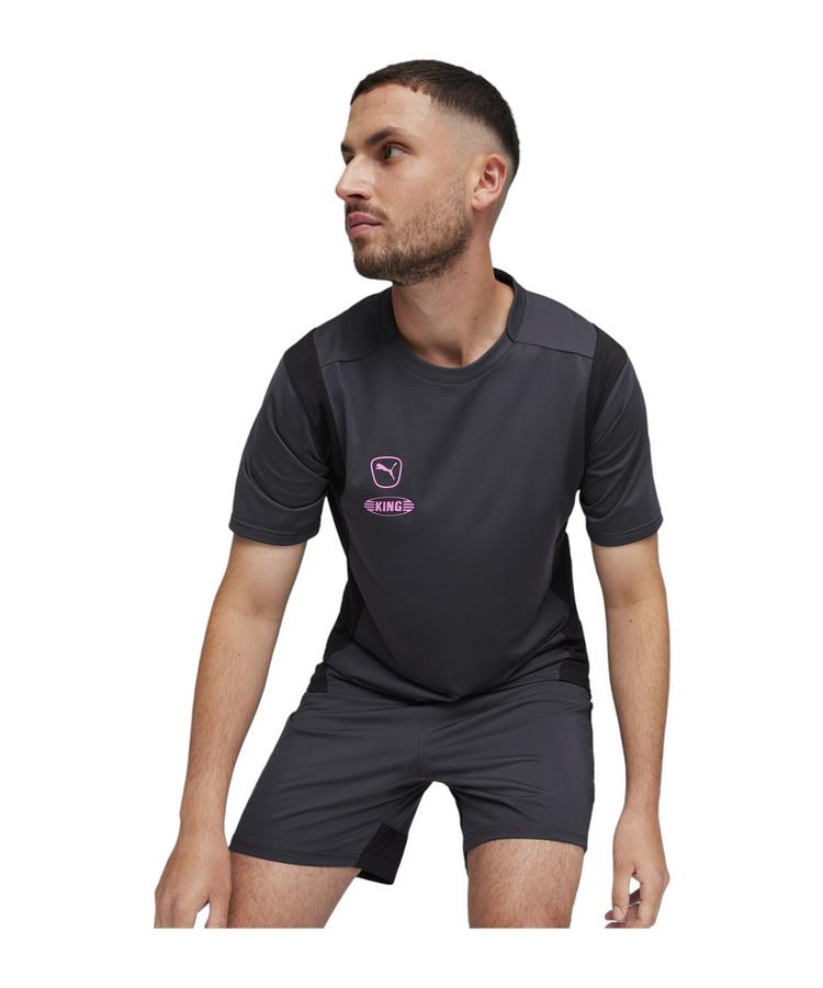 PUMA PUMA KING Pro Trikot Funktionsshirt Herren - grauschwarz - 0 | SportScheck