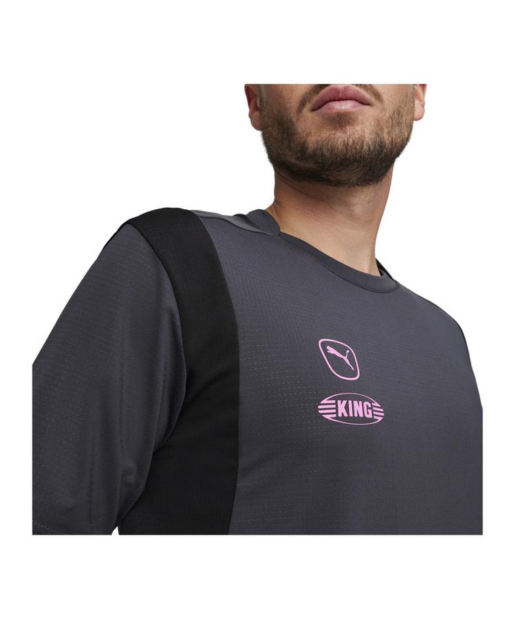 PUMA PUMA KING Pro Trikot Funktionsshirt Herren - grauschwarz - 2 | SportScheck