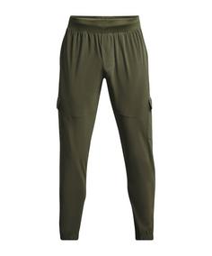 Under Armour Stretch Woven Cargo Hose Trainingshose Herren gruen