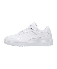 PUMA Doublecourt Sneaker Weiß Sneaker Herren weissgrau