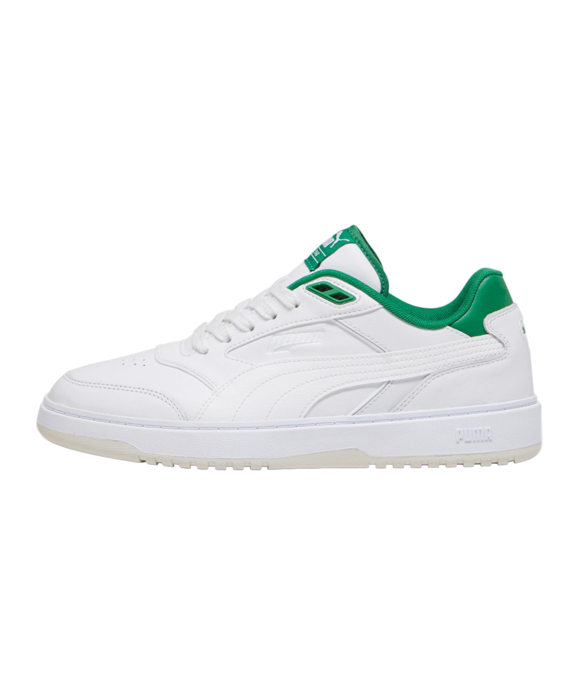PUMA Doublecourt Sneaker WeiÃ Sneaker Herren weissgruen im Online Shop von SportScheck kaufen