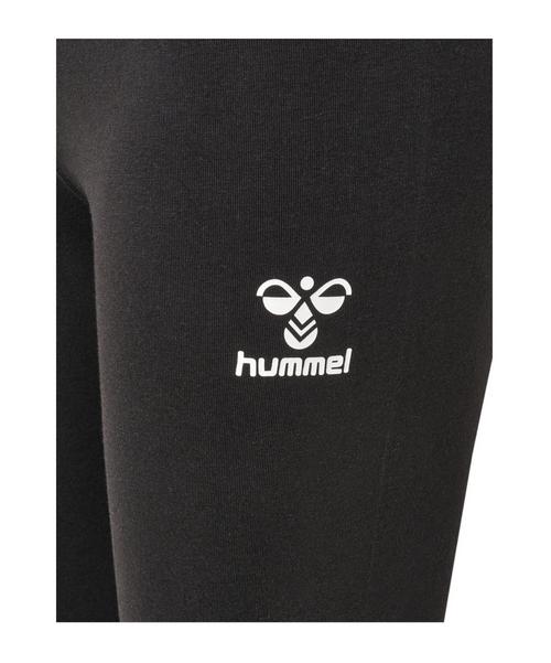 Rückansicht von hummel hmlTRAVEL Leggings Damen Trainingshose Damen schwarz