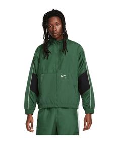 Nike Woven Air Jacke Sweatjacke Herren gruenschwarz