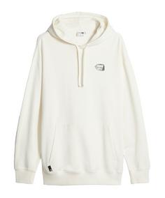 PUMA Downtown Graphic Hoody Weiß Sweatshirt Herren weiss