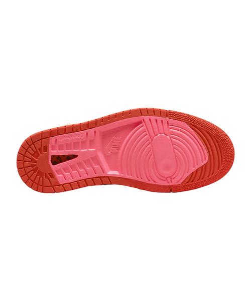 Rückansicht von Nike Air 1 Zoom Air Comfort 2 Sneaker Damen Sneaker Damen schwarzrosa