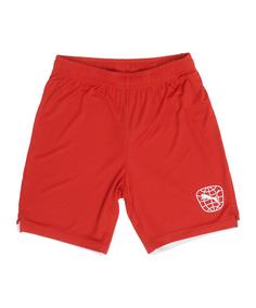 PUMA re:fibre Short Kids Fußballshorts Kinder rot