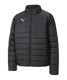 PUMA teamLIGA Padded Jacke Kids Regenjacke Kinder schwarz