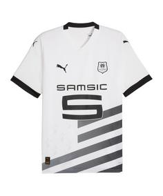 PUMA Stade Rennais FC Trikot Away 2023/2024 Fußballtrikot weissschwarz