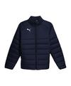 PUMA teamLIGA Padded Jacke Kids Regenjacke Kinder - blau