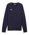 PUMA teamGOAL Casuals Sweatshirt Funktionssweatshirt Herren - dunkelblauweiss