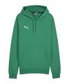 PUMA teamGOAL Casuals Hoody Funktionssweatshirt Herren - gruenweiss