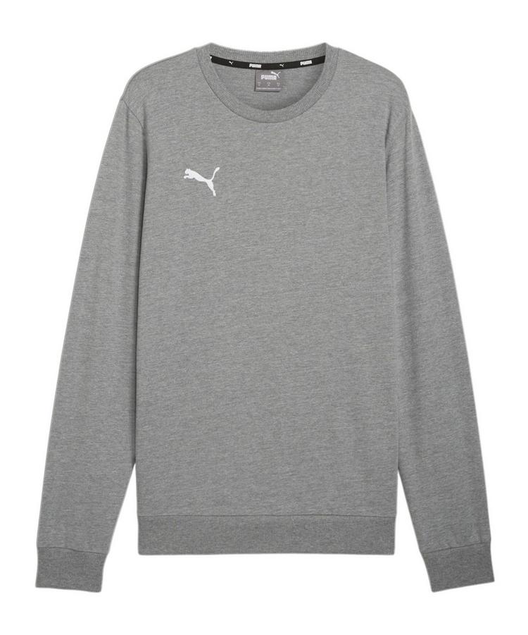 PUMA PUMA teamGOAL Casuals Sweatshirt Funktionssweatshirt Herren - grauweiss - 0 | SportScheck