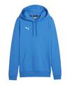PUMA teamGOAL Casuals Hoody Damen Funktionssweatshirt Damen - blauweiss