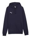 PUMA teamGOAL Casuals Hoody Funktionssweatshirt Herren - dunkelblauweiss