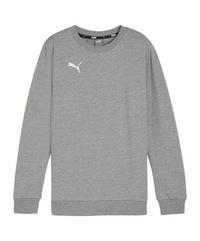 PUMA teamGOAL Casuals Sweatshirt Kids Funktionssweatshirt Kinder - grauweiss