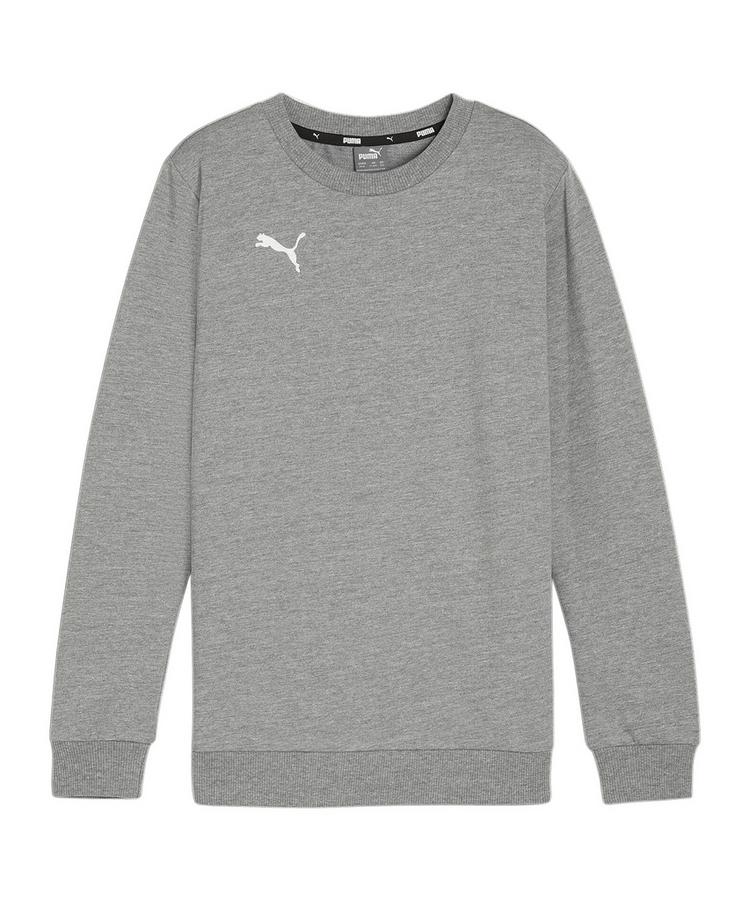 PUMA PUMA teamGOAL Casuals Sweatshirt Kids Funktionssweatshirt Kinder - grauweiss - 0 | SportScheck