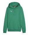 PUMA teamGOAL Casuals Hoody Damen Funktionssweatshirt Damen - gruenweiss