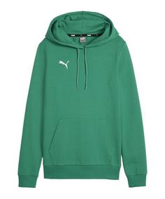 PUMA teamGOAL Casuals Hoody Damen Funktionssweatshirt Damen gruenweiss