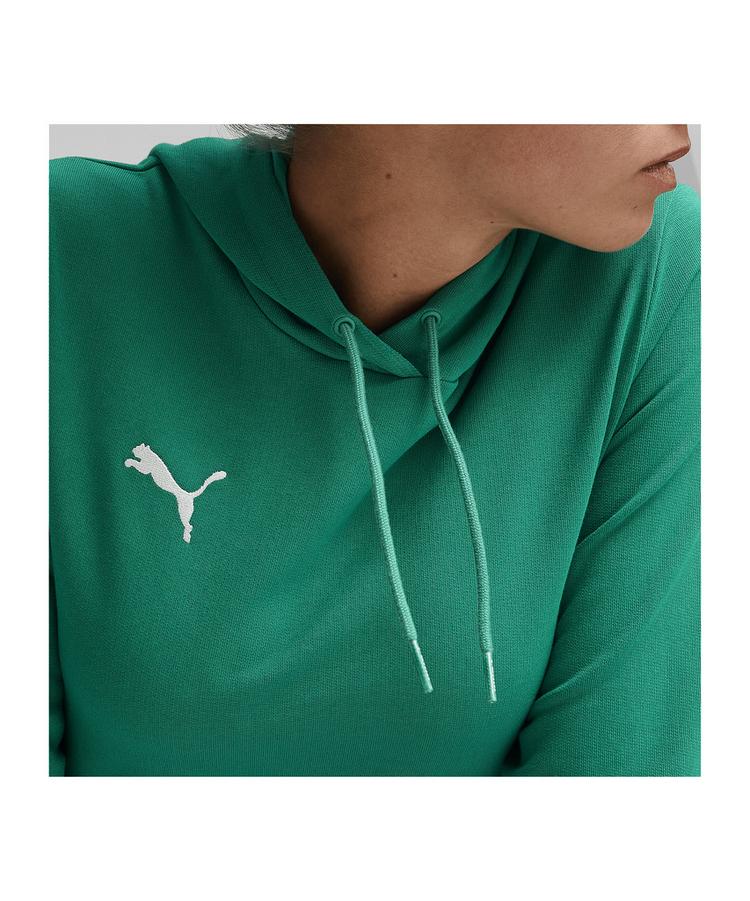 PUMA PUMA teamGOAL Casuals Hoody Damen Funktionssweatshirt Damen - gruenweiss - 2 | SportScheck