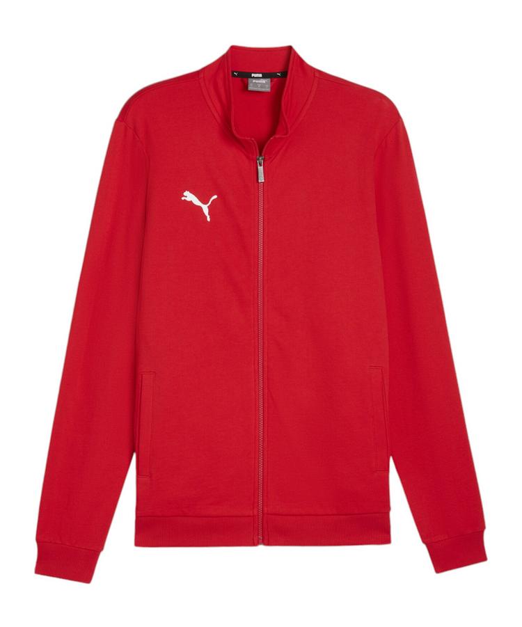 PUMA PUMA teamGOAL Trainingsjacke Trainingsjacke Herren - rotweiss - 0 | SportScheck