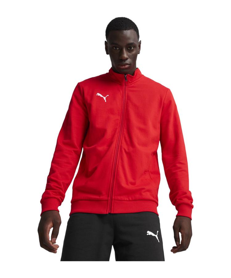 PUMA PUMA teamGOAL Trainingsjacke Trainingsjacke Herren - rotweiss - 0 | SportScheck