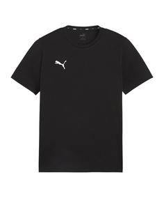 PUMA teamGOAL Casuals T-Shirt Fußballshorts Herren schwarzweiss