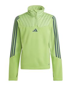 adidas Tiro 23 Club Trainingstop Winter Kids Funktionssweatshirt Kinder gruentuerkis