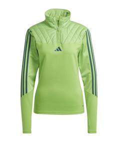 adidas Tiro 23 Club Trainingstop Winter Damen Funktionssweatshirt Damen gruentuerkis