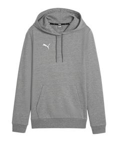 PUMA teamGOAL Casuals Hoody Damen Funktionssweatshirt Damen grauweiss