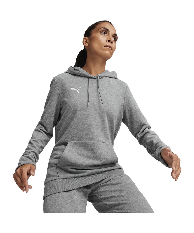 PUMA PUMA teamGOAL Casuals Hoody Damen Funktionssweatshirt Damen - grauweiss - 0 | SportScheck