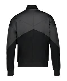 Rückansicht von Nike Anthem 24 Jacke Trainingsjacke Herren schwarzgrauschwarz