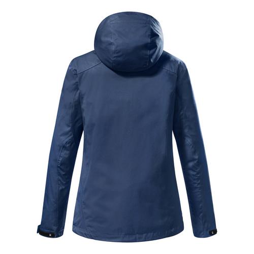 Rückansicht von KILLTEC KOS133 Softshelljacke Damen Blau3010