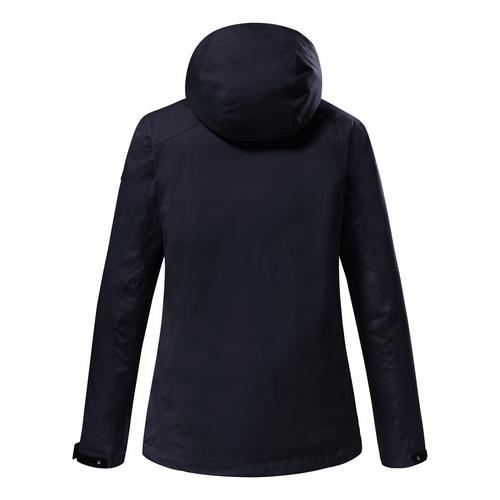 Rückansicht von KILLTEC KOS133 Softshelljacke Damen Blau3098