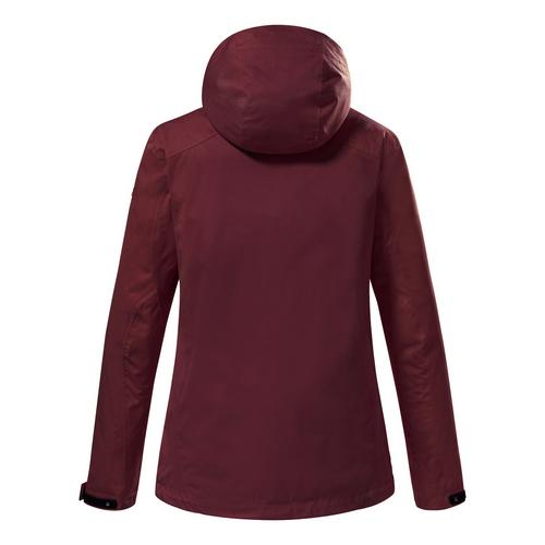 Rückansicht von KILLTEC KOS133 Softshelljacke Damen Rot4517