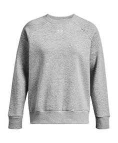 Under Armour Rival Fleece Sweatshirt Damen Funktionssweatshirt Damen grau