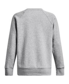 Rückansicht von Under Armour Rival Fleece Sweatshirt Damen Funktionssweatshirt Damen grau